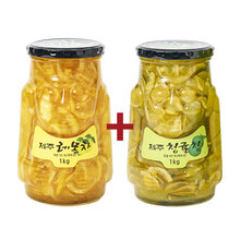 제주 레몬차 1kg+청귤청 1kg[쇼핑몰 이름]
