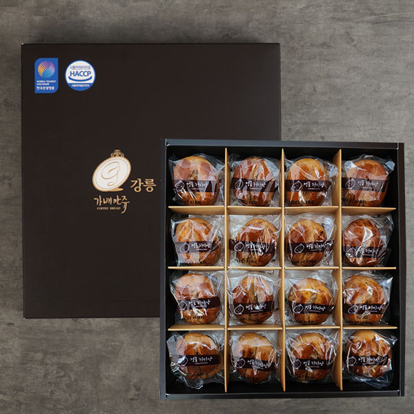 커피빵 선물세트 가배만쥬 16개입x3 종이가방포함[쇼핑몰 이름]